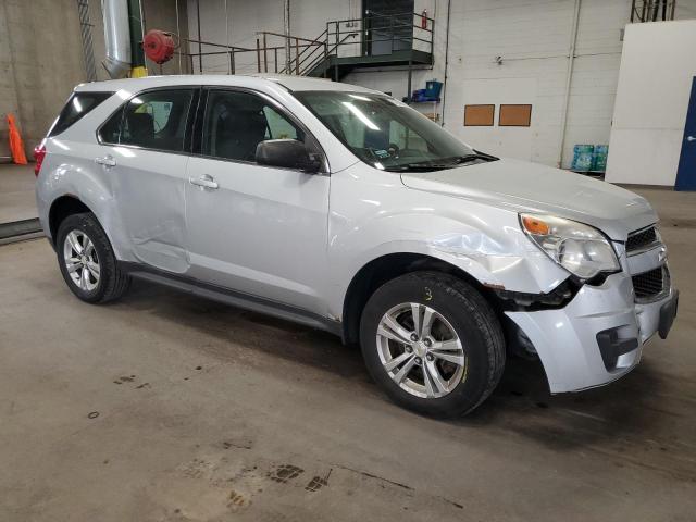 2GNALBEK6C6342007 - 2012 CHEVROLET EQUINOX LS ვერცხლისფერი ფოტო 4