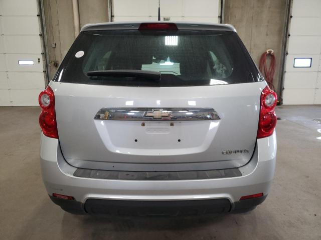 2GNALBEK6C6342007 - 2012 CHEVROLET EQUINOX LS ვერცხლისფერი ფოტო 6
