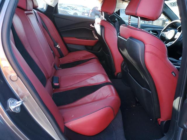 19UUB5F57MA014071 - 2021 ACURA TLX TECH A GRAY photo 10