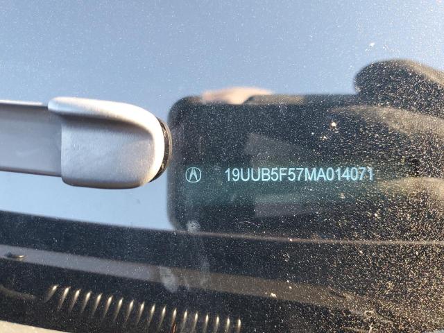 19UUB5F57MA014071 - 2021 ACURA TLX TECH A GRAY photo 12