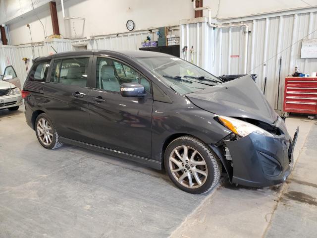 JM1CW2CL3E0167182 - 2014 MAZDA 5 TOURING GRAY photo 4