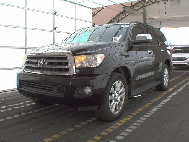 5TDYY5G17AS027508 - 2010 TOYOTA SEQUOIA PLATINUM BLACK photo 2