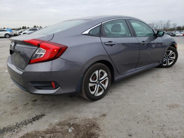 19XFC2F50GE017964 - 2016 HONDA CIVIC LX GRAY photo 3