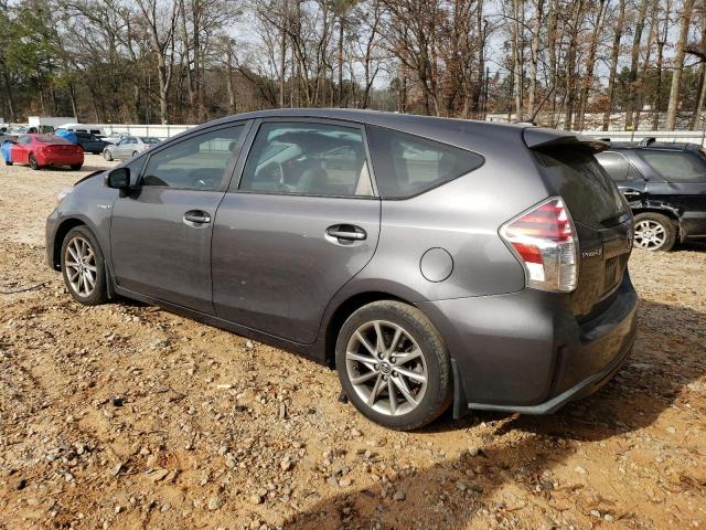 JTDZN3EU7FJ016138 - 2015 TOYOTA PRIUS V GRAY photo 2