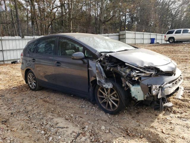 JTDZN3EU7FJ016138 - 2015 TOYOTA PRIUS V GRAY photo 4