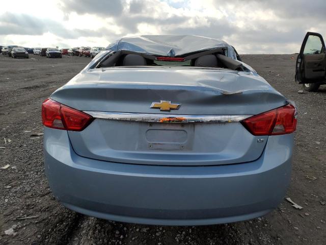 1G11X5SL4FU104084 - 2015 CHEVROLET IMPALA LS BLUE photo 6