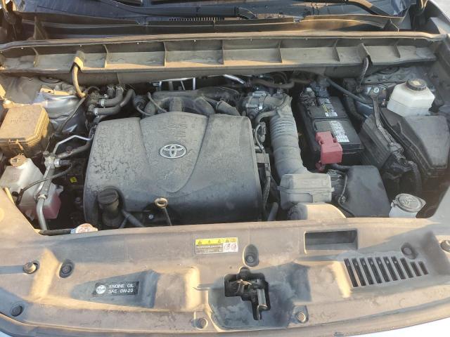 5TDGZRAH1LS026198 - 2020 TOYOTA HIGHLANDER XLE Արծաթագույն լուսանկար 12