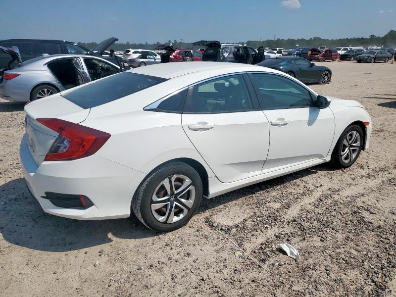 19XFC2F50HE064624 - 2017 HONDA CIVIC LX WHITE photo 3