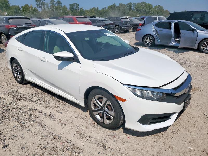 19XFC2F50HE064624 - 2017 HONDA CIVIC LX WHITE photo 4