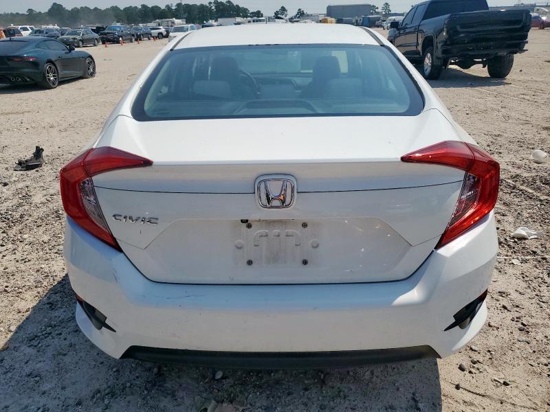 19XFC2F50HE064624 - 2017 HONDA CIVIC LX WHITE photo 6