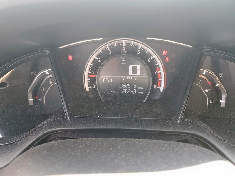 19XFC2F50HE064624 - 2017 HONDA CIVIC LX WHITE photo 9