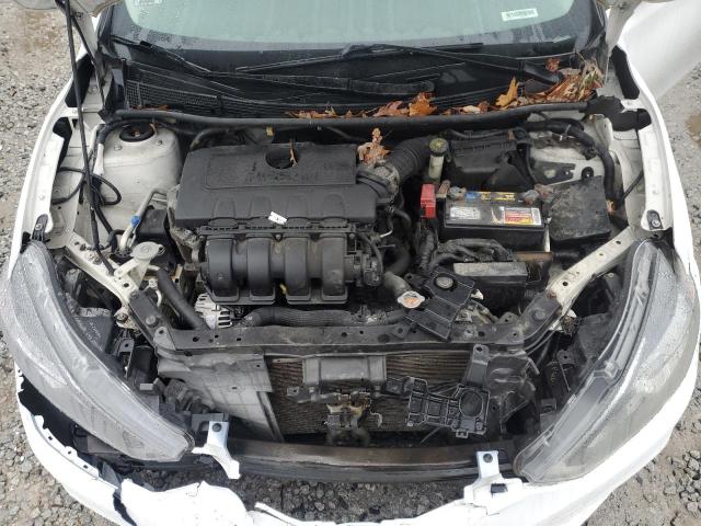 3N1AB7AP2HL655992 - 2017 NISSAN SENTRA S WHITE photo 11