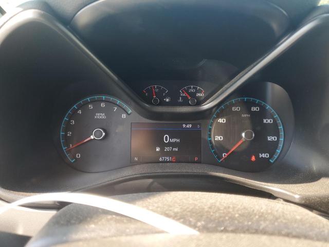 1GCGSCEN9L1207001 - 2020 CHEVROLET COLORADO LT SILVER photo 9