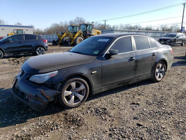 WBANE53527CW60123 - 2007 BMW 525 I BLACK photo 1