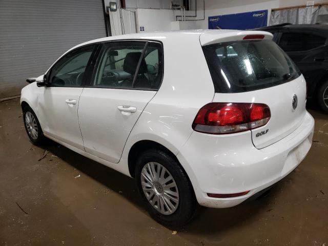 WVWDA7AJ8BW285206 - 2011 VOLKSWAGEN GOLF WHITE photo 2