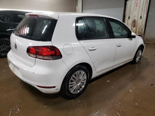 WVWDA7AJ8BW285206 - 2011 VOLKSWAGEN GOLF WHITE photo 3