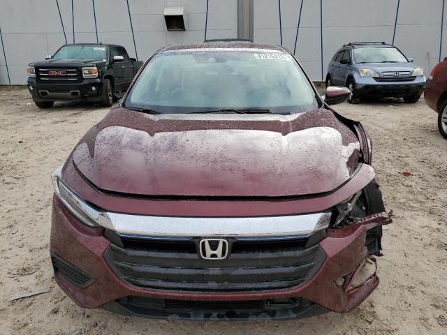 19XZE4F10KE033106 - 2019 HONDA INSIGHT LX MAROON photo 5