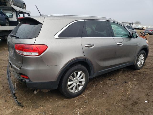 5XYPG4A30GG125448 - 2016 KIA SORENTO LX GRAY photo 3