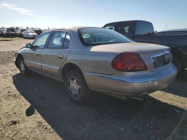 1LNHM97V51Y645738 - 2001 LINCOLN CONTINENTA BEIGE photo 2