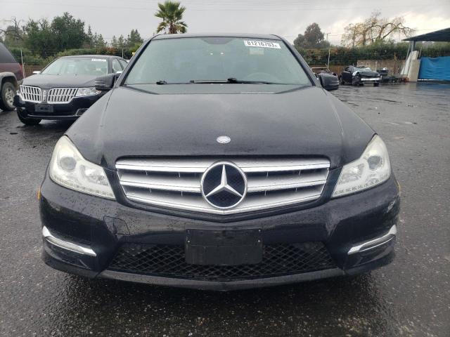 WDDGF5HB7DA773747 - 2013 MERCEDES-BENZ C 350 BLACK photo 5