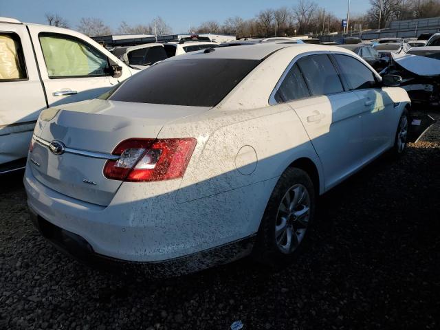 1FAHP2EW4CG135149 - 2012 FORD TAURUS SEL WHITE photo 3