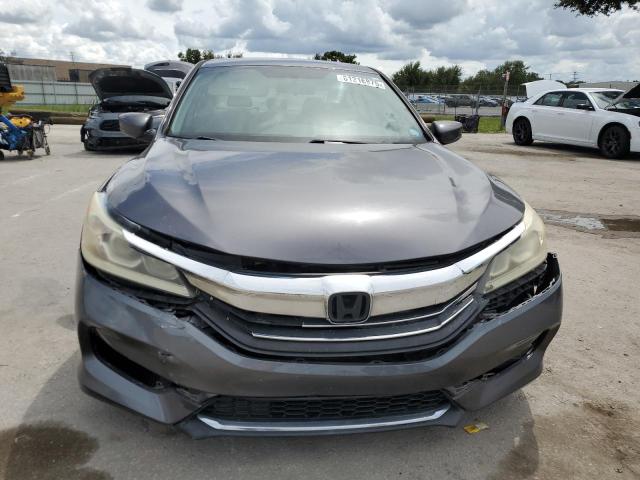 1HGCR2F32GA134501 - 2016 HONDA ACCORD LX Сұр фото 5