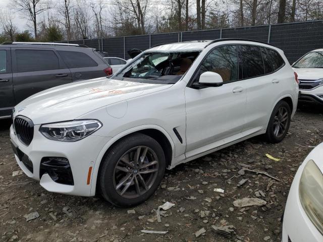 5UXTY9C06M9F63403 - 2021 BMW X3 XDRIVEM40I WHITE photo 1