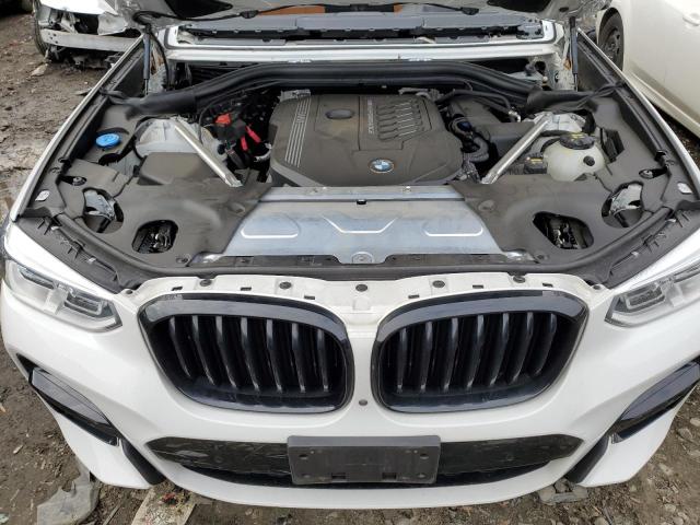 5UXTY9C06M9F63403 - 2021 BMW X3 XDRIVEM40I WHITE photo 12