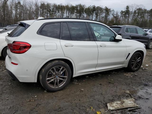 5UXTY9C06M9F63403 - 2021 BMW X3 XDRIVEM40I WHITE photo 3