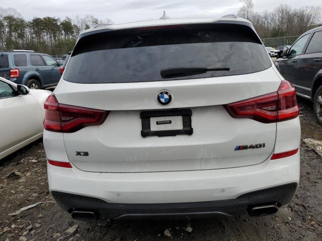 5UXTY9C06M9F63403 - 2021 BMW X3 XDRIVEM40I WHITE photo 6