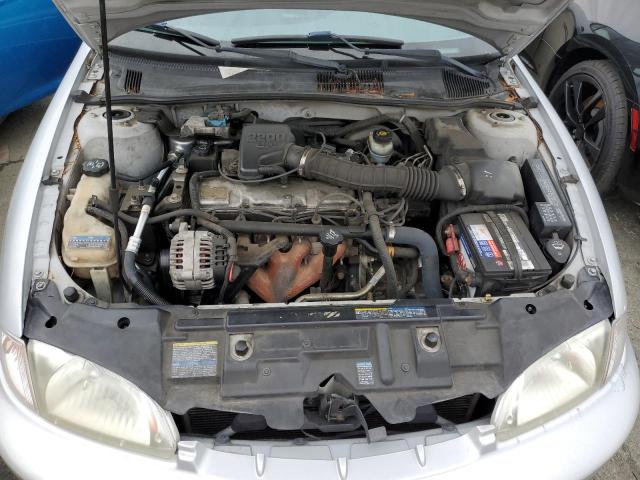 1G1JC524X27409179 - 2002 CHEVROLET CAVALIER BASE SILVER photo 11