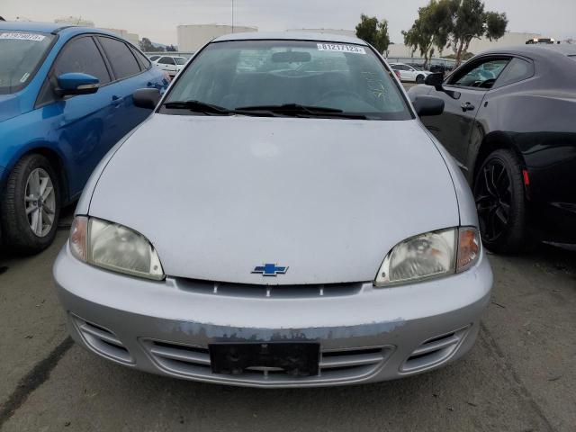 1G1JC524X27409179 - 2002 CHEVROLET CAVALIER BASE SILVER photo 5