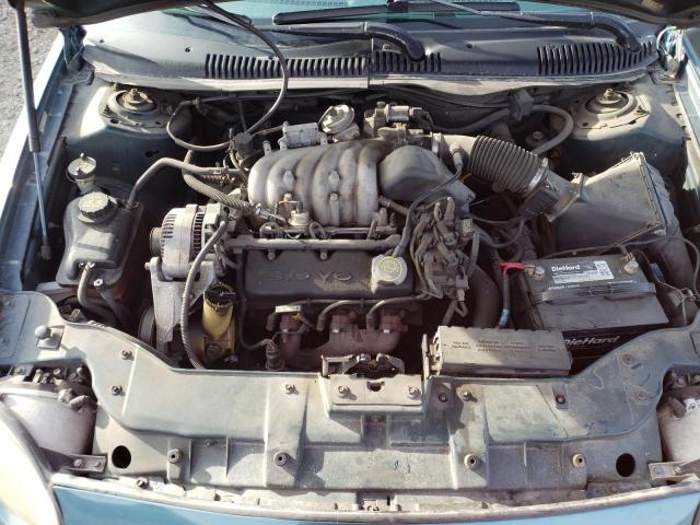 1FALP52U8VG281622 - 1997 FORD TAURUS GL TEAL photo 11