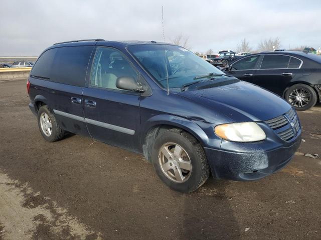 1D4GP45R17B258702 - 2007 DODGE CARAVAN SXT BLUE photo 4