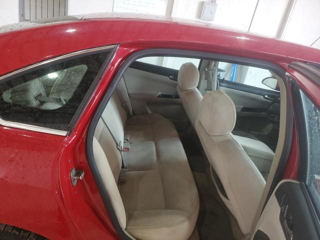 2G1WT58NX89132613 - 2008 CHEVROLET IMPALA LT Qırmızı foto 10