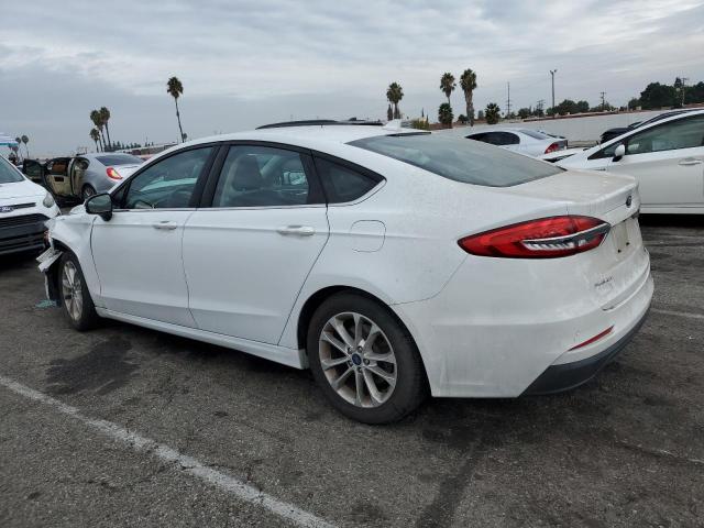 3FA6P0HD3KR176305 - 2019 FORD FUSION SE Blanc photo 2