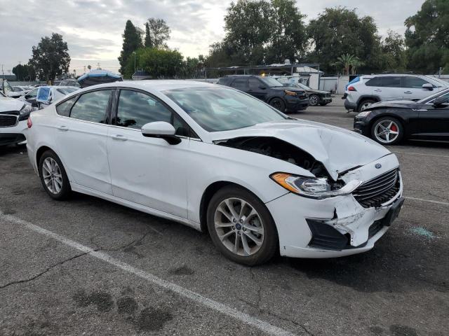 3FA6P0HD3KR176305 - 2019 FORD FUSION SE Blanc photo 4