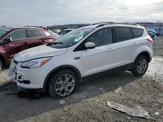 1FMCU0H97DUC34991 - 2013 FORD ESCAPE SEL WHITE photo 1