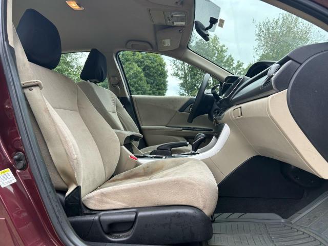 1HGCR2F33DA021619 - 2013 HONDA ACCORD LX BURGUNDY photo 5
