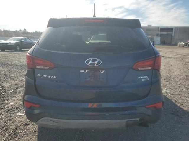 5XYZTDLB5JG561650 - 2018 HYUNDAI SANTA FE S Azul foto 6