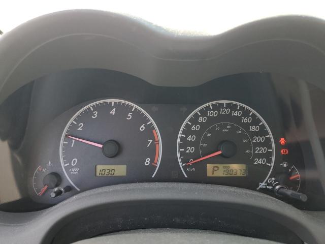 2T1BU40E39C035313 - 2009 TOYOTA COROLLA BASE Graphite photo 9