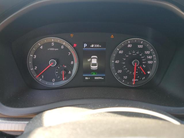 5NPE34AB8JH625674 - 2018 HYUNDAI SONATA SPORT Argent photo 9