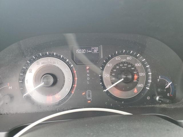 5FNRL5H61DB070490 - 2013 HONDA ODYSSEY EXL BLACK photo 9