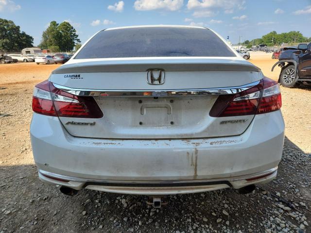 1HGCR2F53GA218568 - 2016 HONDA ACCORD SPORT Blanc photo 6