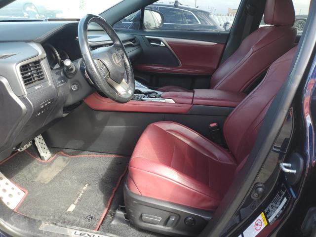 2T2BZMCAXJC159508 - 2018 LEXUS RX 350 BASE BLACK photo 7