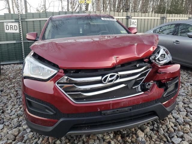 5XYZTDLB0GG376270 - 2016 HYUNDAI SANTA FE S RED photo 5