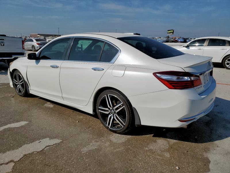 1HGCR2F54HA196209 - 2017 HONDA ACCORD SPORT WHITE photo 2