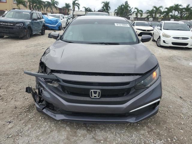 19XFC2F66KE036634 - 2019 HONDA CIVIC LX GRAY photo 5