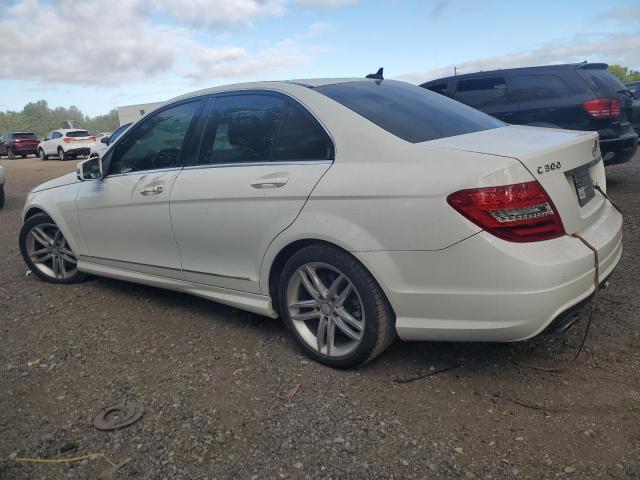 WDDGF8AB4EG160026 - 2014 MERCEDES-BENZ C 300 4MATIC WHITE photo 2