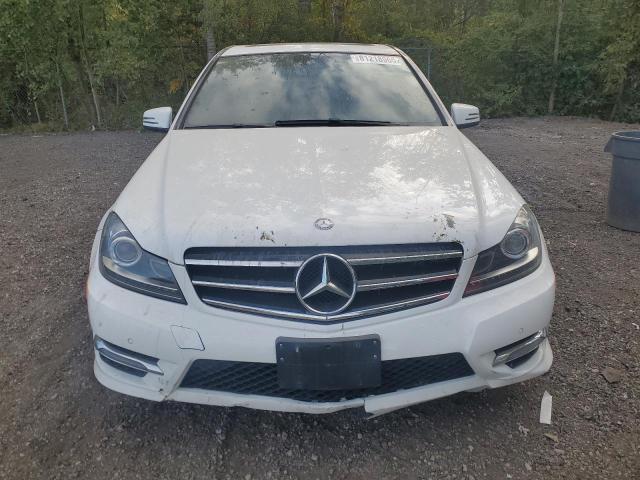 WDDGF8AB4EG160026 - 2014 MERCEDES-BENZ C 300 4MATIC WHITE photo 5